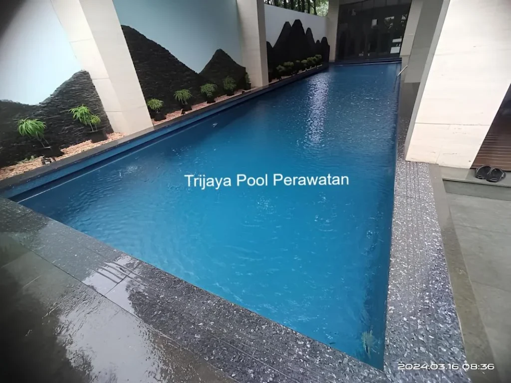 cara mengatasi air kolam renang meluap