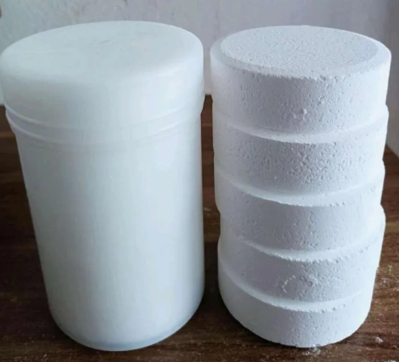 kaporit kolam renang tablet