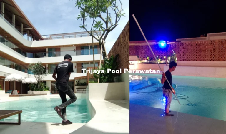 Kerak Kalsium Membandel di Kolam Renang